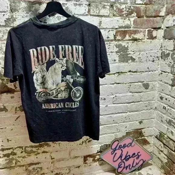 Tops - COPY - Vintage American Cycles, Lakewood,Colorado, est. 1953. Size XS but more …